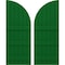 Ekena Millwork Americraft 6-Board (3 Batten) Wood Joined Board-n-Batten Shutters w/ Arch Top, ARW401BQ621X77HGH, PR ARW401BQ621X77HGH - alternate 1